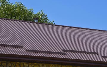 typical Linlithgow Bridge corrugated roof uses